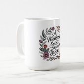 Mug L'esprit d'une mère ne se brise jamais (Devant gauche)