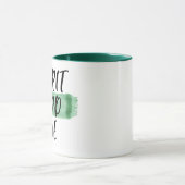 Mug L'Esprit me mène à la boue (Centre)