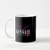 Mug L'Esprit Saint active rose (Gauche)