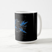 Mug L'esprit sur la matière – Gym de force mentale (Devant droit)