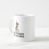 Mug Less Meanies More Weenies Funny Dachshund Dog (Devant gauche)