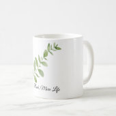 Mug Less Rush More Life Café (Devant droit)