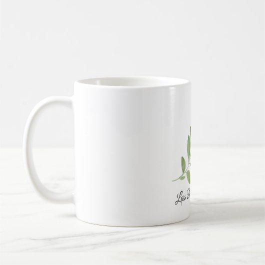 Mug Less Rush More Life Café (Gauche)