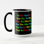 Mug L'essai de Stroop (Gauche)