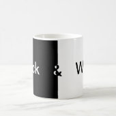 Mug L'essence du design "noir & blanc" (Centre)