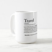 Mug L'essence du voyage (Devant gauche)
