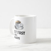 Mug L'essentiel pour commencer : le café d'abord (Devant gauche)
