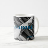 Mug #lessisabore (Devant droit)