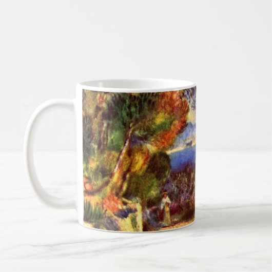 Mug L'Estaque de Pierre Renoir, Impressionnisme Vintag (Gauche)