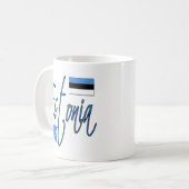 Mug L'Estonie (Devant gauche)