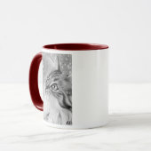 Mug Let est chat de Kitty de neige (Devant gauche)