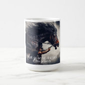 Mug "Let Go or Be Dragged" et Rage Horse (Centre)