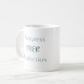 Mug Let Growth Happen Naturally Simple Daily Quote (Devant gauche)