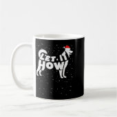 Mug Let It Howl Snow Funny Pun Winter Siberian Husky C (Gauche)