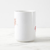 Mug Let It Snow - Chat mignon en Sweat d'hiver (Centre)