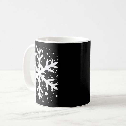 Mug Let It Snow One Big Snowflake T Shirt  (Devant gauche)
