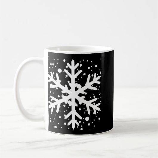 Mug Let It Snow One Big Snowflake T Shirt (Gauche)