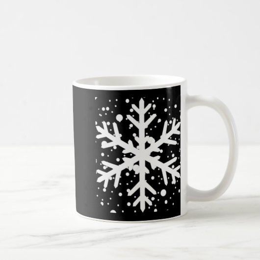 Mug Let It Snow One Big Snowflake T Shirt (Droite)