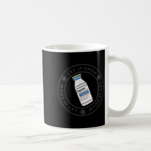 Mug Let It Snow Profol Crna Nurse Anesthetist Er Ed Nu (Droite)