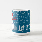 Mug Let it snow snowman (Centre)