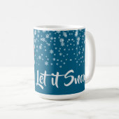 Mug Let it snow snowman (Devant droit)