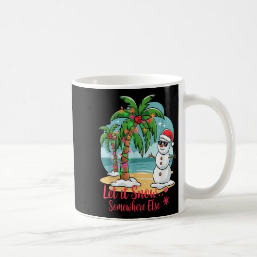 Mug Let It Snow… Somewhere Else – Trocal Christmas Fun (Droite)