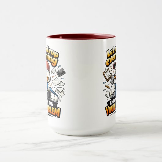 Mug Let Me Drop Everything duck (Centre)