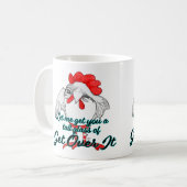 Mug Let Me Get You A Tall Glass of GET OVER IT (Devant gauche)