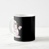 Mug Let’s Chill Snowman Christmas Coffee Cute Holiday  (Devant gauche)