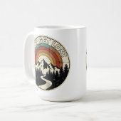 Mug Let’s Get Lost Retro Mountain Adventure Outdoor (Devant gauche)