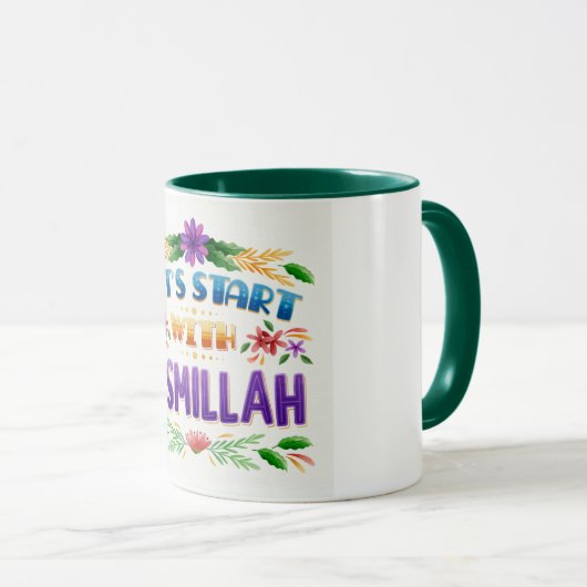Mug-Let’s Start with Bismillah Mug (Devant droit)