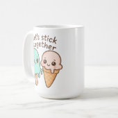 Mug Let’s Stick Together (Devant gauche)