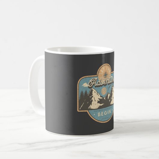 Mug Let the adventure begin (Devant gauche)