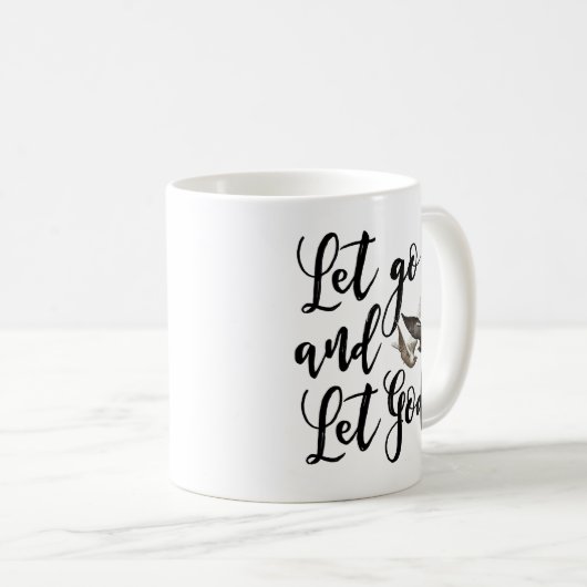 Mug Let vont laisser la citation d'écriture sainte de (Devant droit)