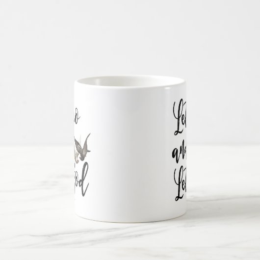 Mug Let vont laisser la citation d'écriture sainte de (Centre)