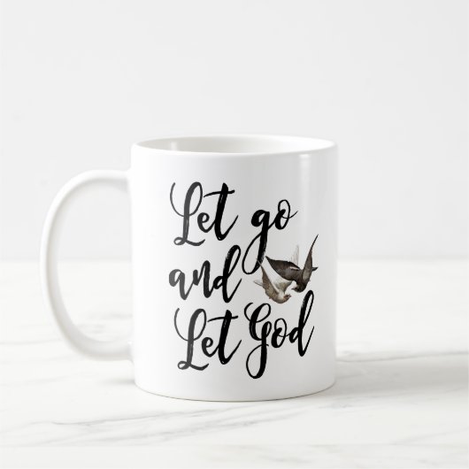 Mug Let vont laisser la citation d'écriture sainte de (Gauche)