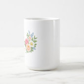 Mug Let Your Soul Bloom – Minimalist White Inspiration (Centre)