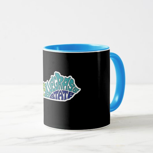 Mug L'État de Bluegrass - Kentucky (Devant droit)