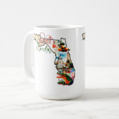 Mug L'État De Floride (Devant gauche)