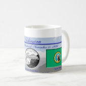 Mug L'état de Washington Commémoratif (Devant droit)