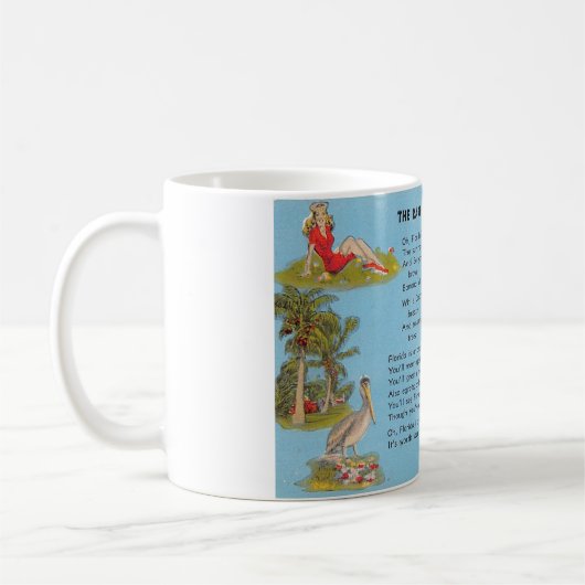 Mug L'État rare de Floride (Gauche)