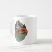 Mug L'été Camping Aventure commence (Devant gauche)