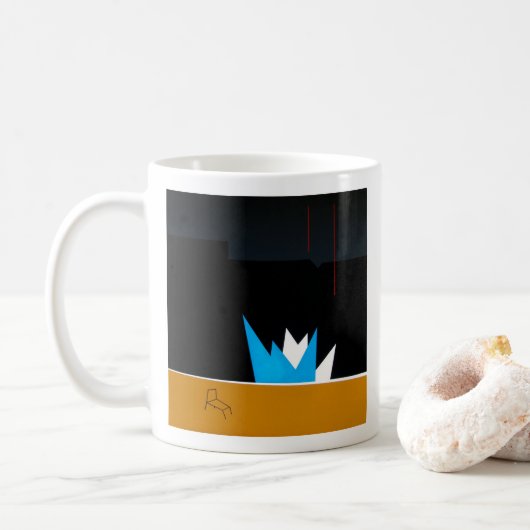 Mug L'été dans l'un des Hockney (Avec donut)
