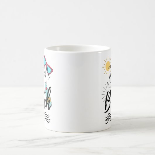 Mug L'Été Emmenez-Moi À La Plage (Centre)