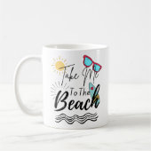 Mug L'Été Emmenez-Moi À La Plage (Gauche)