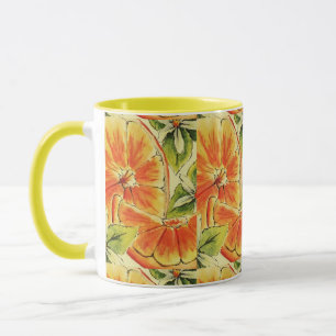 Mug l'été en pleine floraison