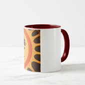 Mug L'été est en route (Devant droit)