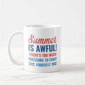 Mug L'Été Est Insupportable (Gauche)