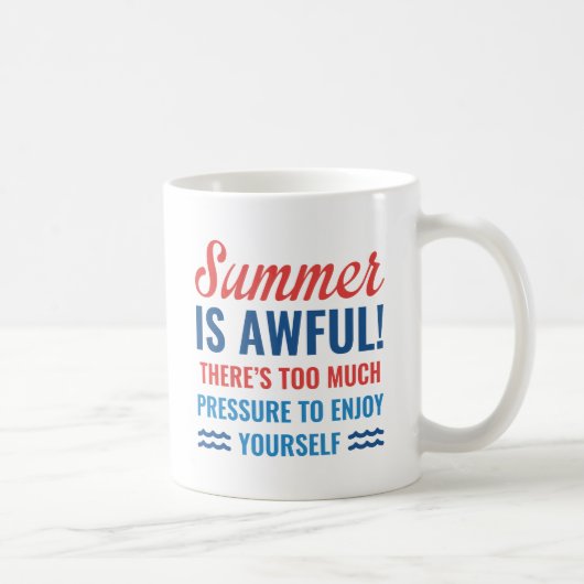 Mug L'Été Est Insupportable (Droite)