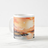 Mug L'Été, La Rivière Et Le Soleil Le Matin (Devant gauche)
